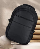 Large 40L Classic Backpack School Collage and Office – Sleek, Durable Unisex Spacy with Rain Cover - ( Black)